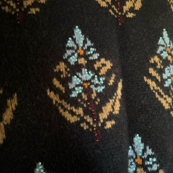 Tory Burch embellished Block Print Patterned Wool Sweater - Picture 5 of 10